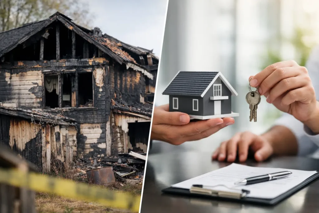How to Sell Fire Damaged House Fast
