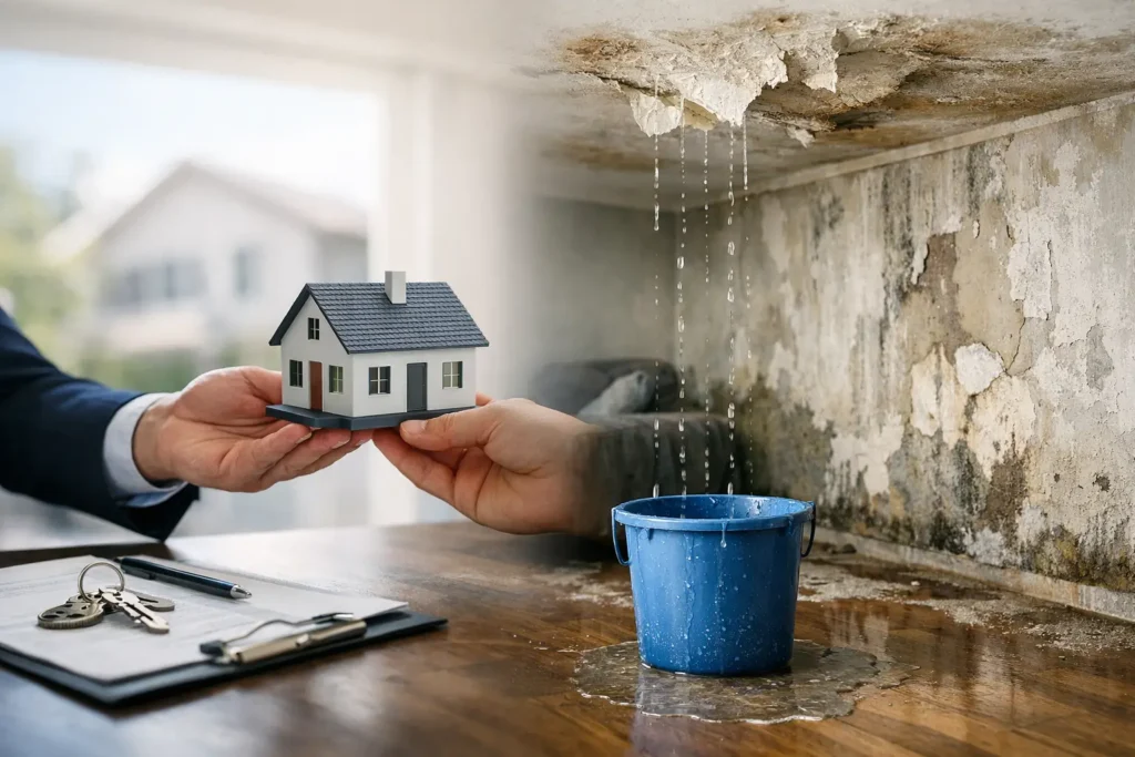 Can You Sell a House With Water Damage Fast?