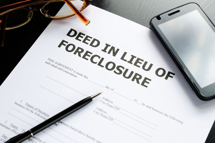 Deed in lieu of foreclosure in El Paso