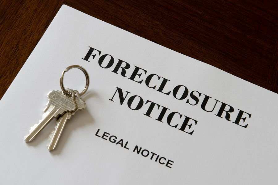 foreclosure notice in El Paso, TX