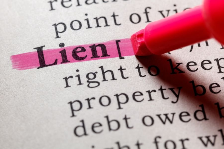 lein and tax issues in El Paso